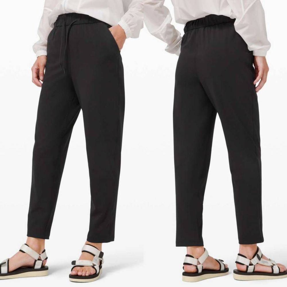 lululemon athletica Women’s Keep Moving 7/8 High Rise Drawstring Ankle Pants